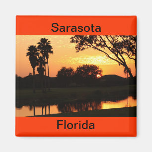 Sonnenuntergang Sarasota, Florida über Magnet