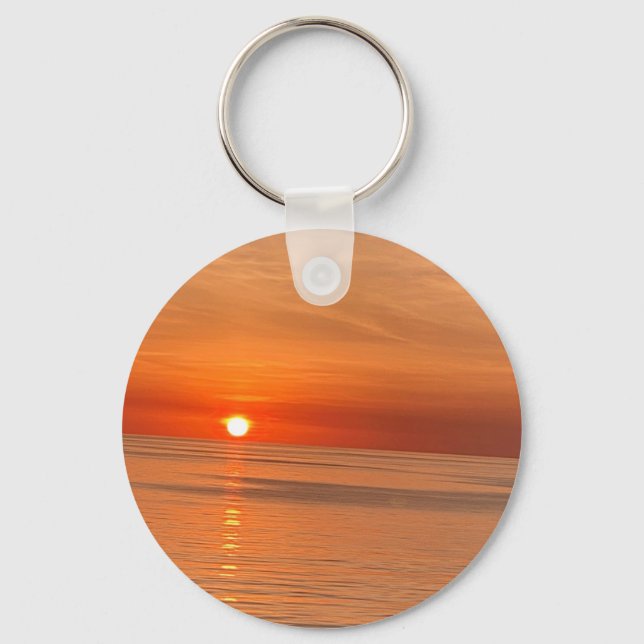 Sonnenuntergang Schlüsselanhänger (Vorderseite)