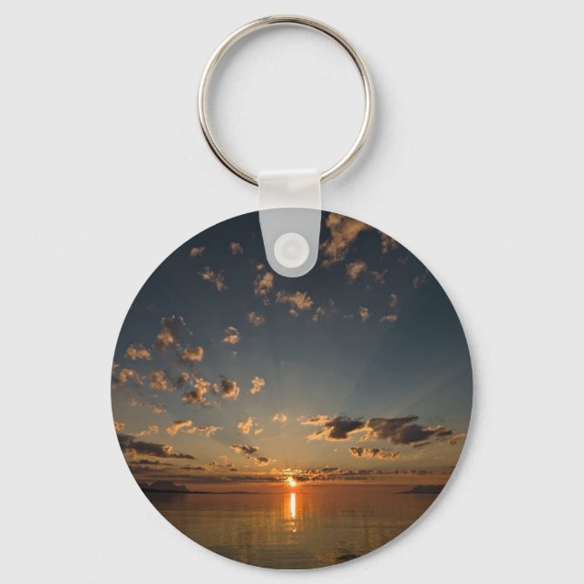 Sonnenuntergang Schlüsselanhänger (Vorderseite)