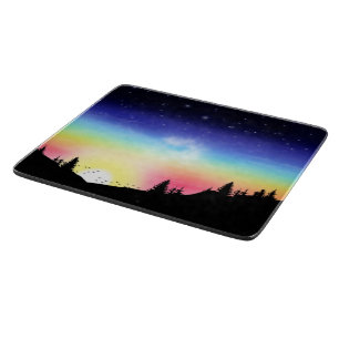 Sonnenuntergang Schneidebrett