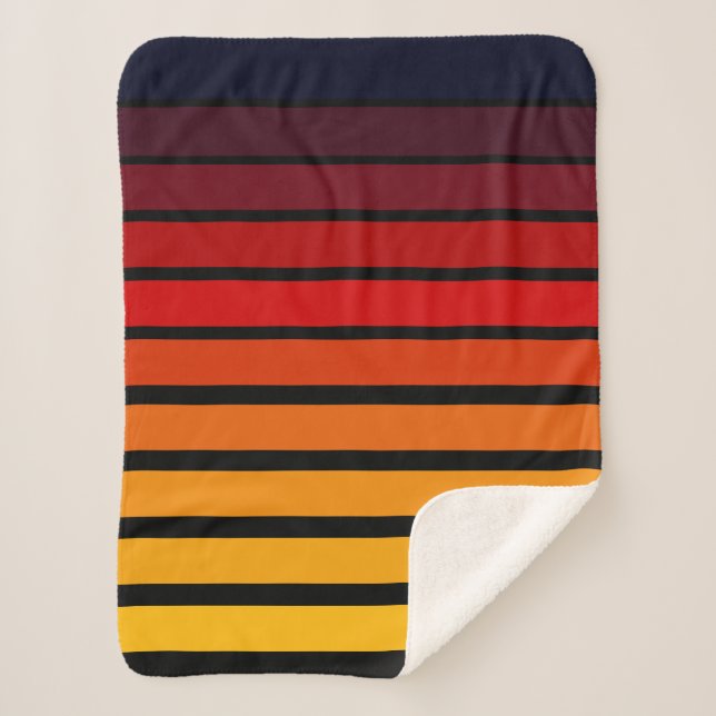 Sonnenuntergang Sherpadecke (Vorderseite)