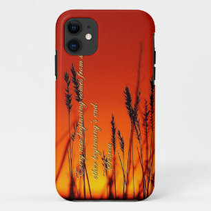Sonnenuntergang-Silhouette Inspirational Case-Mate iPhone Hülle