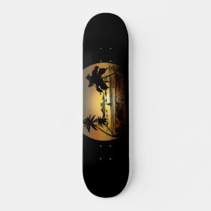 Sonnenuntergang Skateboard