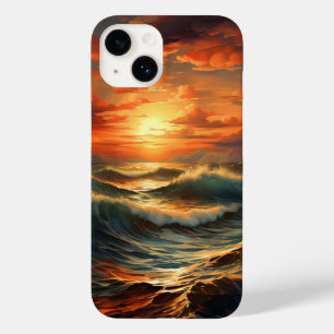 Sonnenuntergang Sonnenuntergang Golden Nature Glüh Case-Mate iPhone 14 Hülle