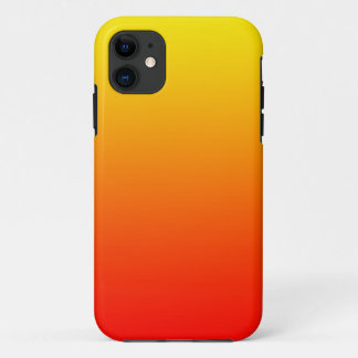 Sonnenuntergang-Steigungs-Gelb zur tiefroten Farbe Case-Mate iPhone Hülle