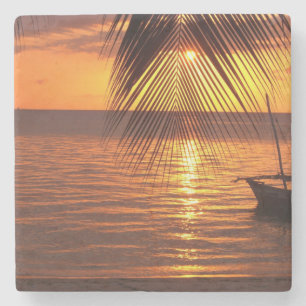 Sonnenuntergang Steinuntersetzer