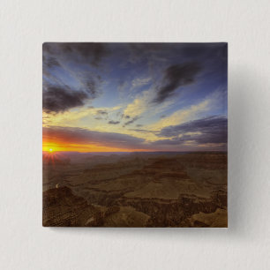 Sonnenuntergang, Südhang des Grand Canyon, Grand Button