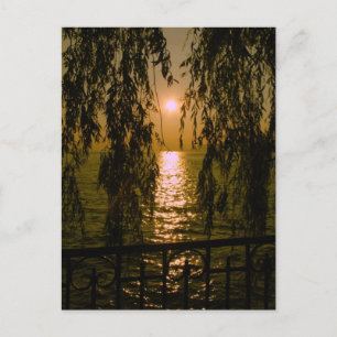Sonnenuntergang - Sunset Postkarte