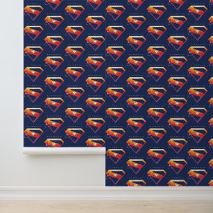 Sonnenuntergang Superman Shield Tapete