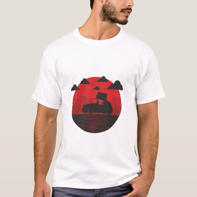 Sonnenuntergang T-Shirt (Vorderseite)