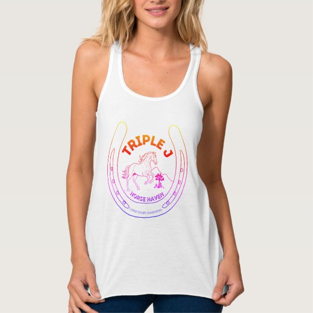 Sonnenuntergang Tank Top (Vorderseite)