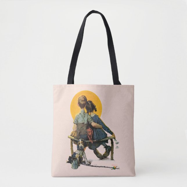 Sonnenuntergang Tasche (Vorderseite)