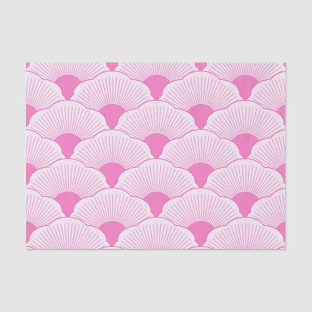 Sonnenuntergang, tonal rosa, Beton Seidenpapier (Vorderseite)