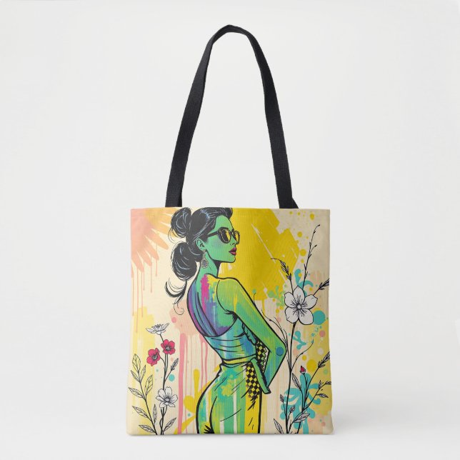 Sonnenuntergang Tropic Duet Tasche (Vorderseite)