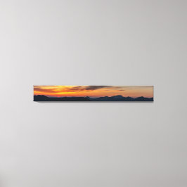 Sonnenuntergang über Ben Nevis, Lochaber, Schottla Leinwanddruck