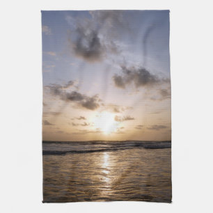 Sonnenuntergang über dem Arabischen Meer Geschirrtuch