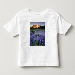 Sonnenuntergang über dem Berg Adams und einer suba Kleinkind T-shirt