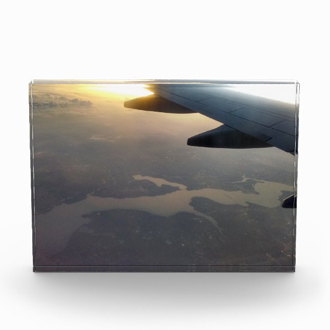 Sonnenuntergang über dem Foto (Vorderseite)