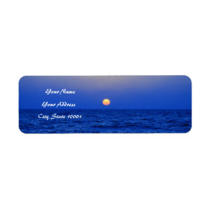 Sonnenuntergang über dem Meer