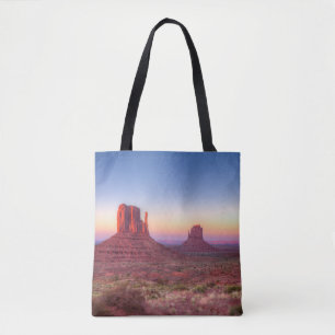 Sonnenuntergang über dem Monumental Arizona Tasche