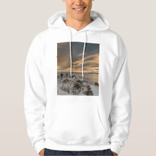 Sonnenuntergang über dem Myvatn-See, Island Hoodie