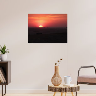 Sonnenuntergang über dem Palouse Poster
