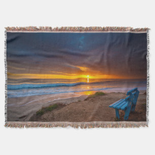 Sonnenuntergang über dem Pazifischen Ozean Decke