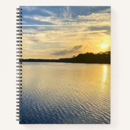 Sonnenuntergang über dem Wildcat Lake Notizbuch
