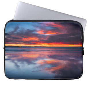 Sonnenuntergang über den Channel Islands, CA Laptopschutzhülle