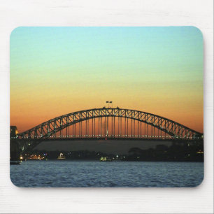 Sonnenuntergang über der Sydney Harbour Bridge, Au Mousepad