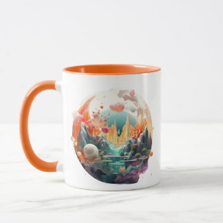 Sonnenuntergang über der Tasse