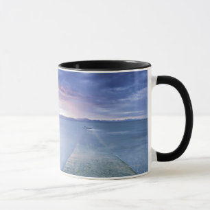 Sonnenuntergang über Dundalk-Bucht Tasse
