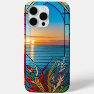Sonnenuntergang über einer felsigen Küstenlinie Case-Mate iPhone Hülle