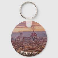 Sonnenuntergang über Florenz, Italien