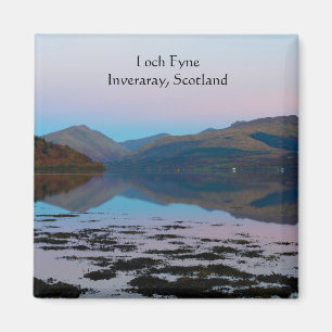 Sonnenuntergang über Loch Fyne, Scotland Magnet
