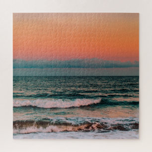 Sonnenuntergang über Meer