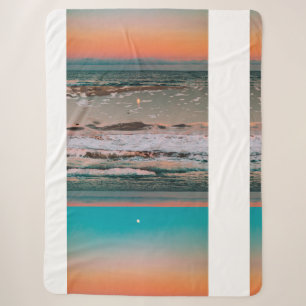 Sonnenuntergang über Meer Sherpadecke
