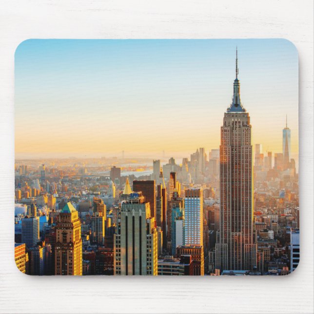 Sonnenuntergang über New York Mousepad (Vorne)