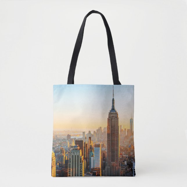 Sonnenuntergang über New York Tasche (Vorderseite)