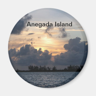 Sonnenuntergang über Pomato Punkt Magnet