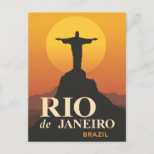 Sonnenuntergang über Rio de Janeiro