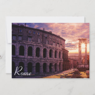 Sonnenuntergang über Rom Kolosseum