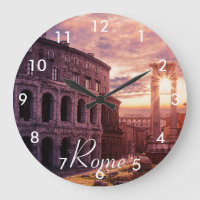 Sonnenuntergang über Rom Kolosseum