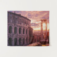 Sonnenuntergang über Rom Kolosseum