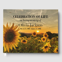 Sonnenuntergang und Sonnenblumen | In Love Memory