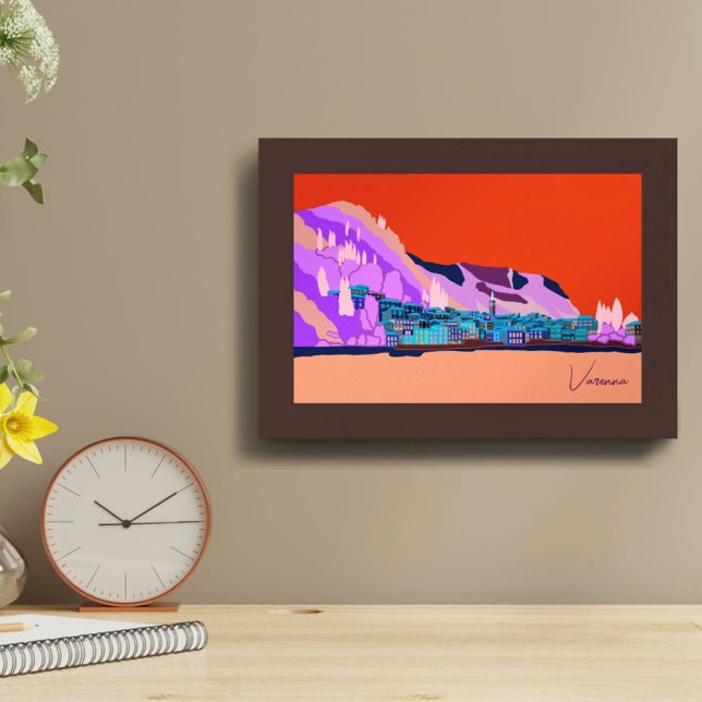 Sonnenuntergang Varenna Lago Maggiore Poster (Von Creator hochgeladen)