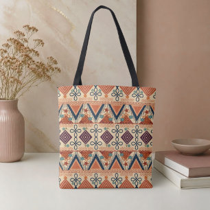 Sonnenuntergang  Volkskunst Tasche