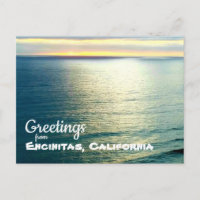 Sonnenuntergang von Encinitas California Moonlight