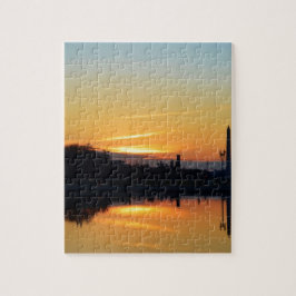 Sonnenuntergang von Hauptstadt Hill.