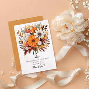 Sonnenuntergang Vorschlag für Florals Blume Girl Einladung